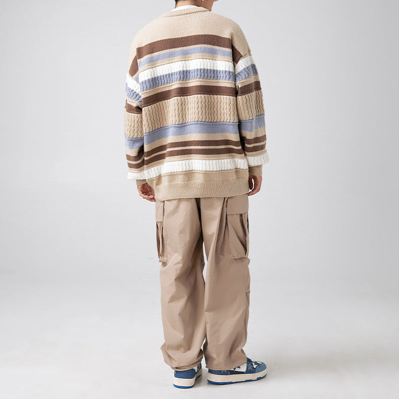 Suéter cuello redondo