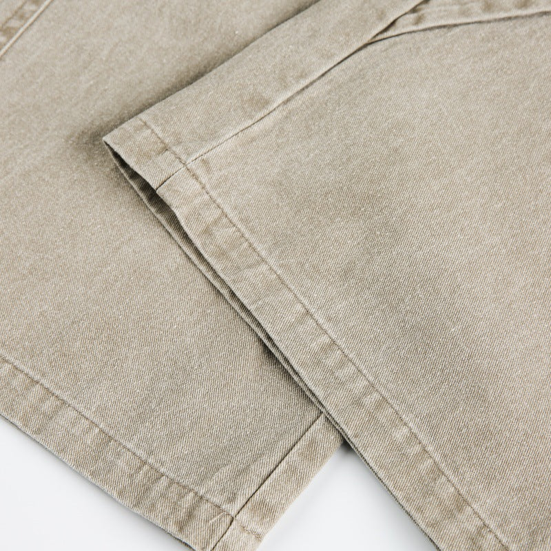 Pantalón multi-bolsillos patchwork