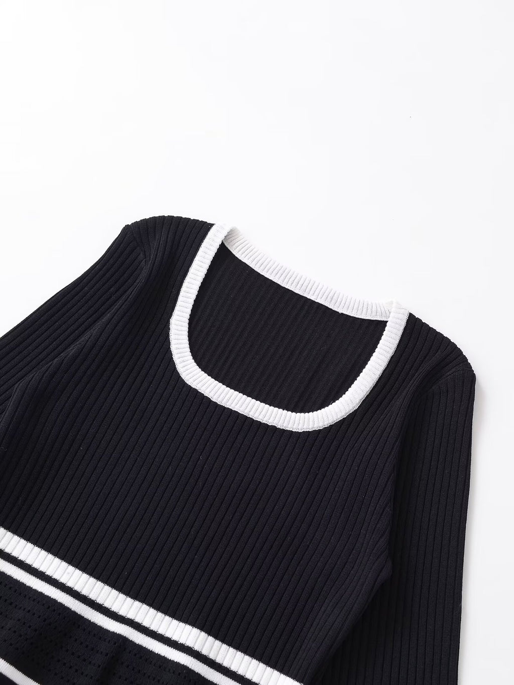 Suéter punto patchwork