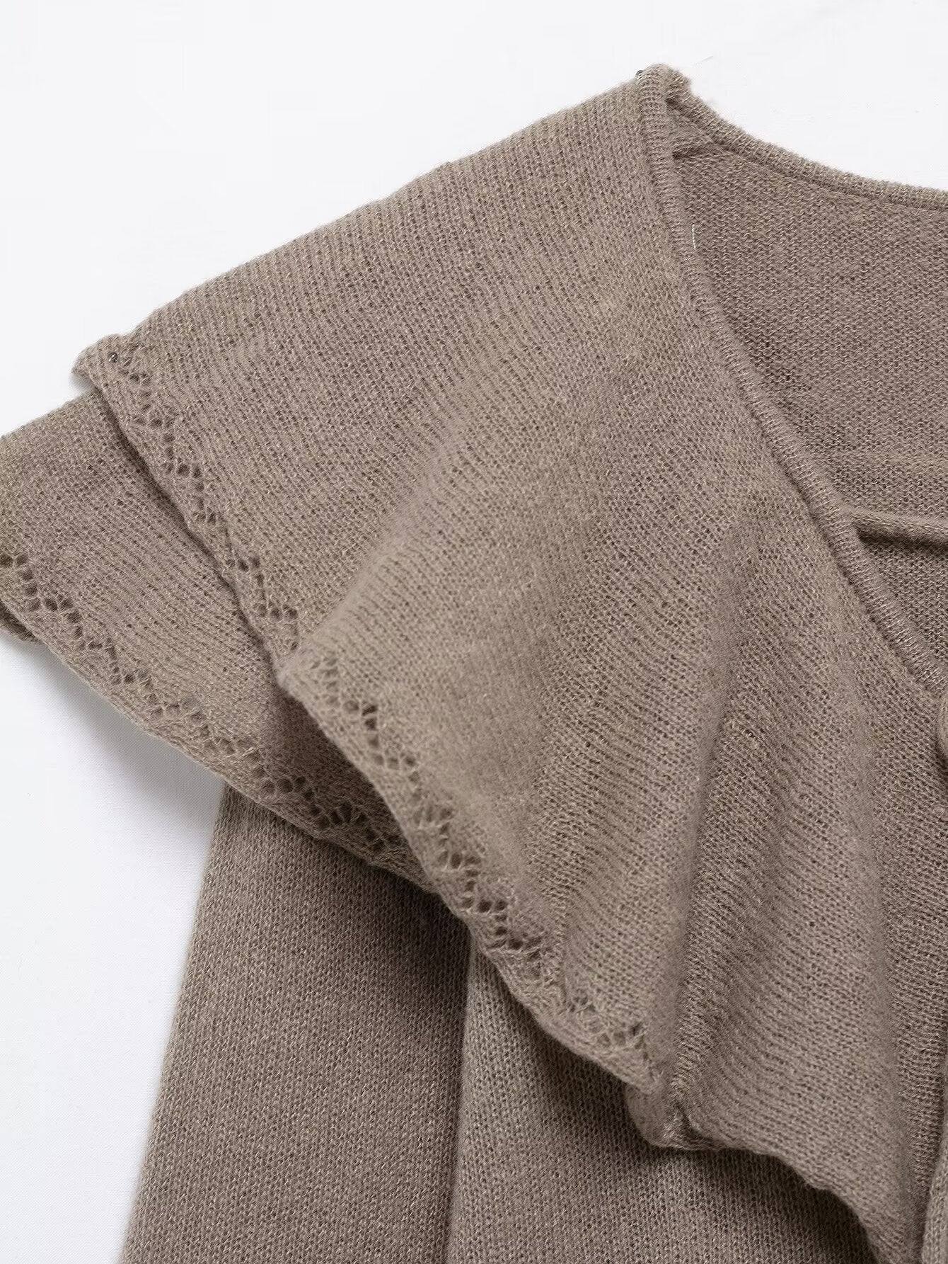 Suéter punto volantes