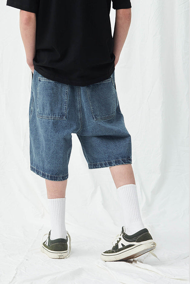 Bermudas denim lavado