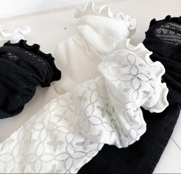 Calcetines calados ondulado