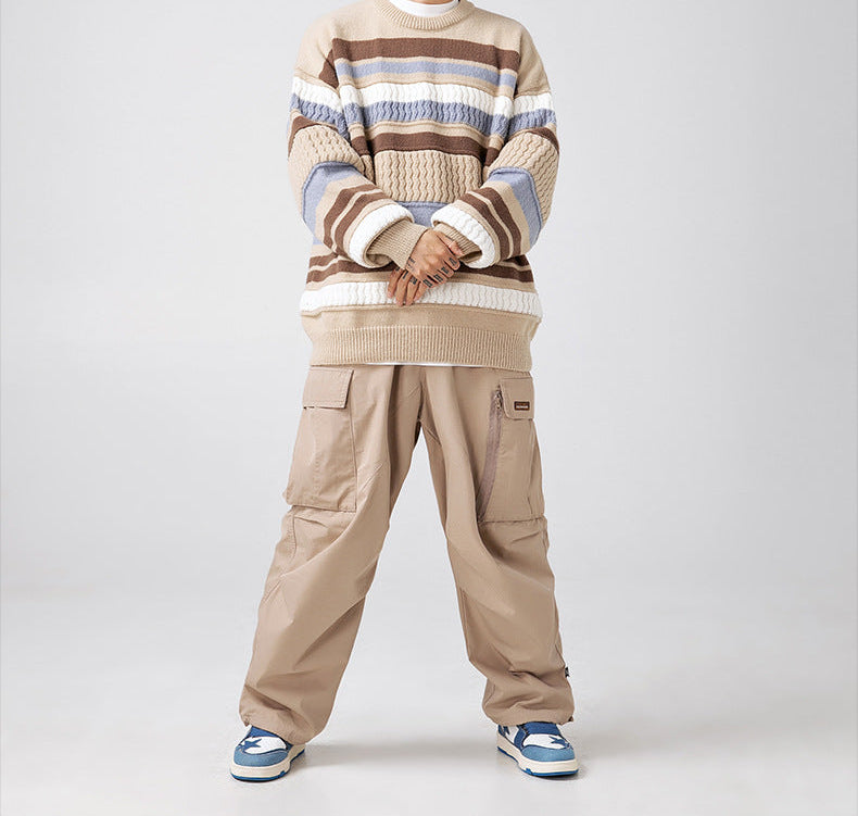 Suéter cuello redondo