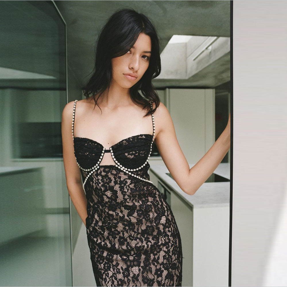 Vestido encaje