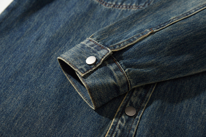 Camisa retro vaquera