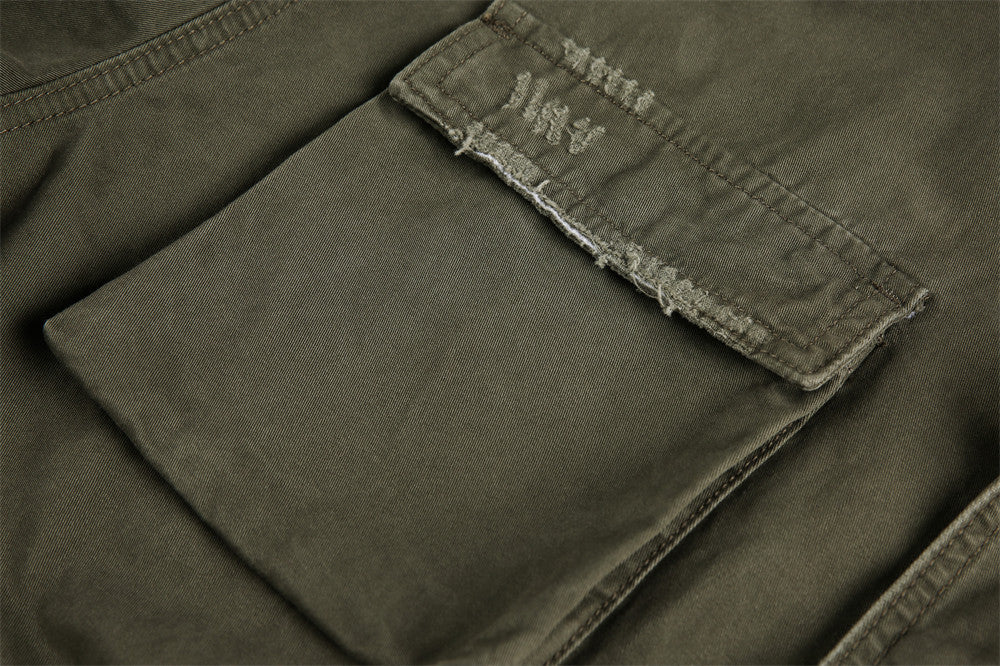 PARKA OVERSIZE EFECTO GASTADO