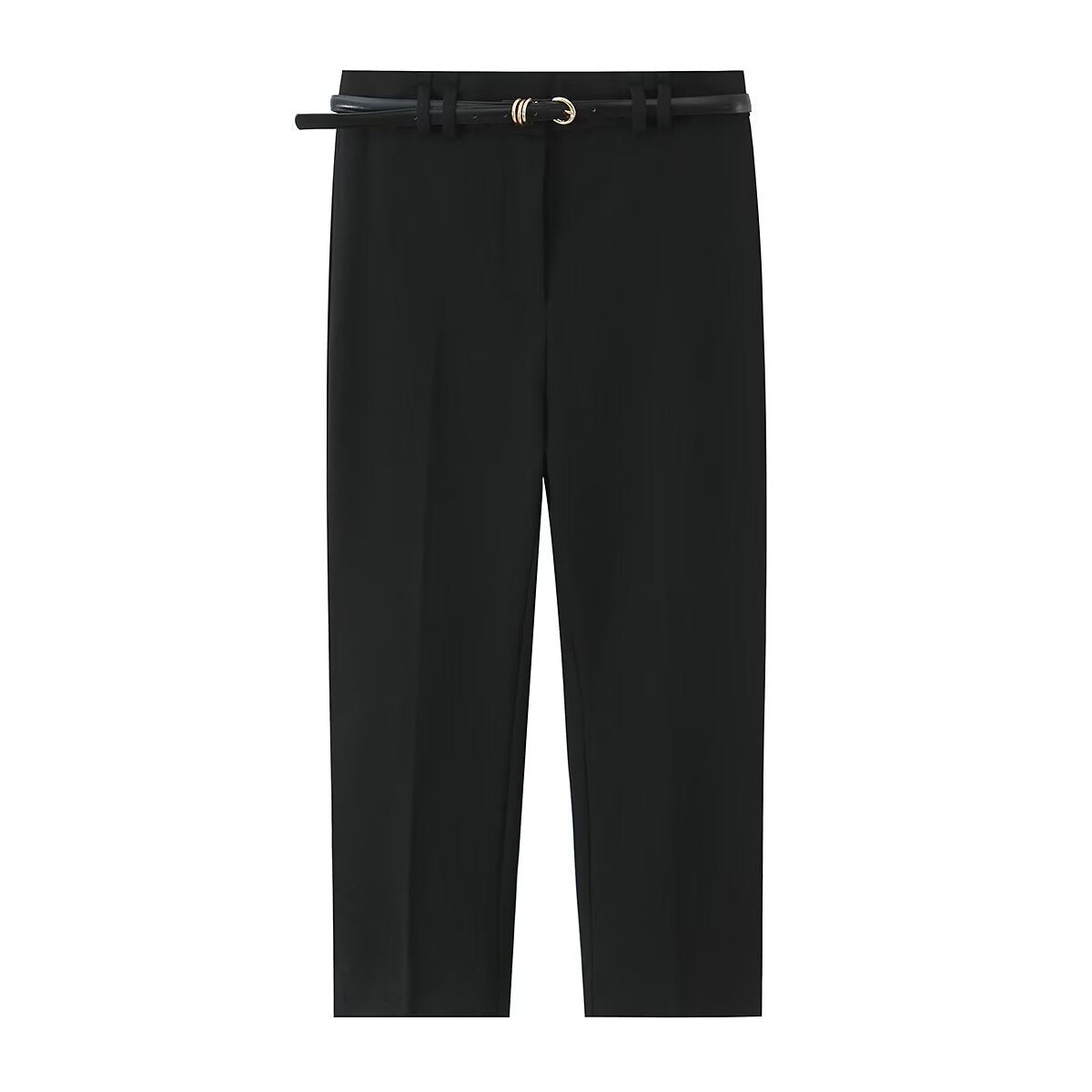 PANTALÓN CAPRI RECTO CINTURÓN