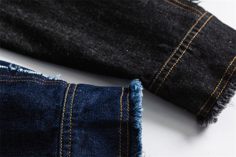 Camisa denim costuras