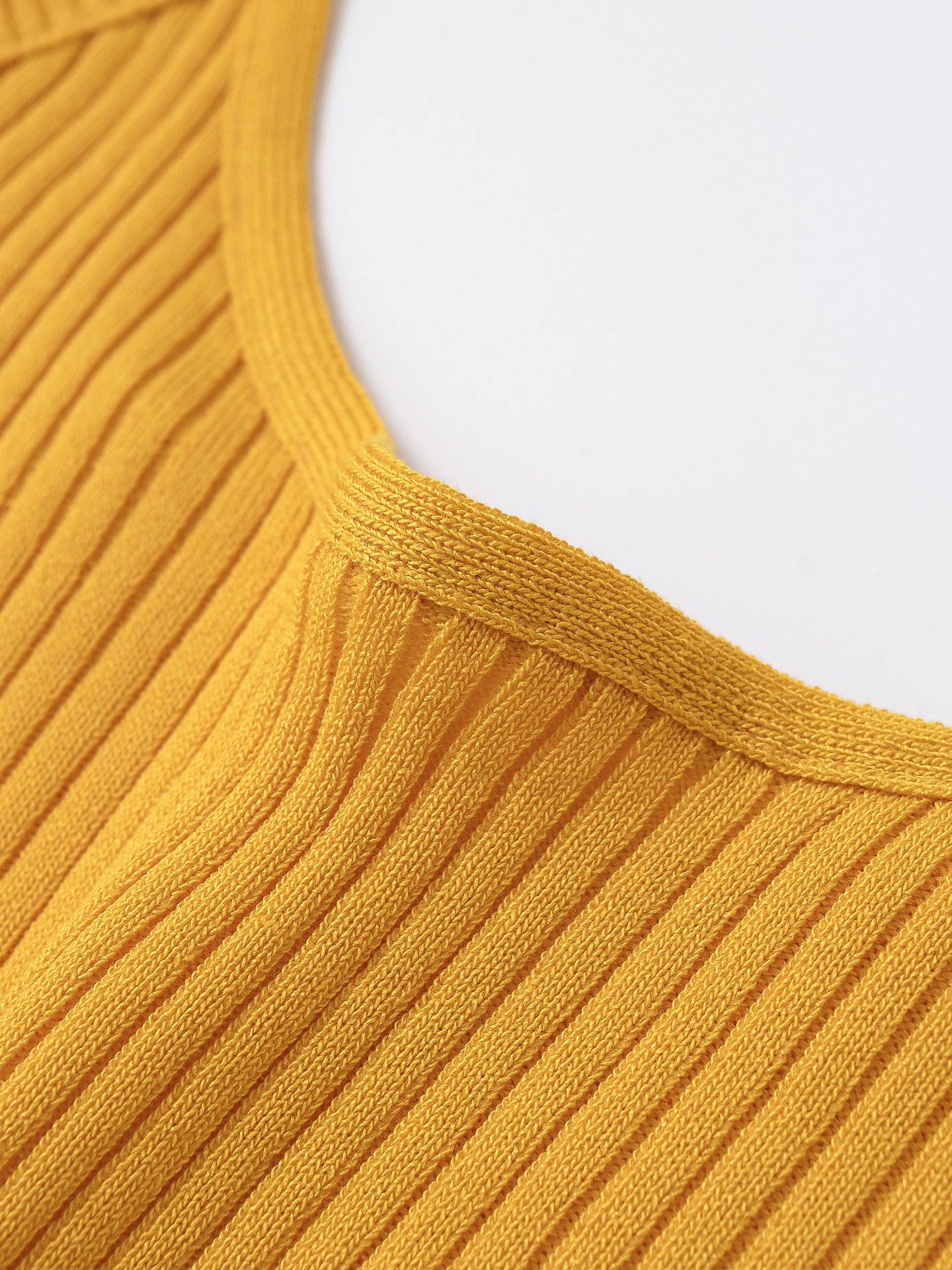 Top punto-canalé halter