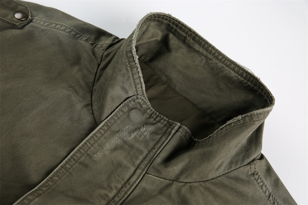 PARKA OVERSIZE EFECTO GASTADO