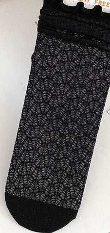 Calcetines calados ondulado