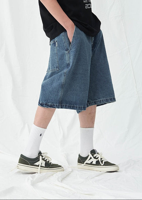 Bermudas denim lavado
