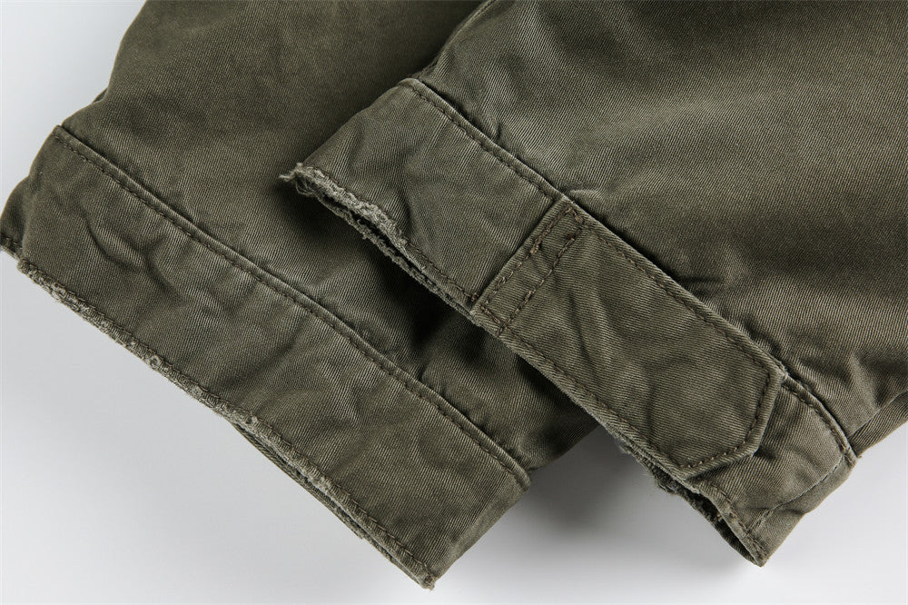 PARKA OVERSIZE EFECTO GASTADO