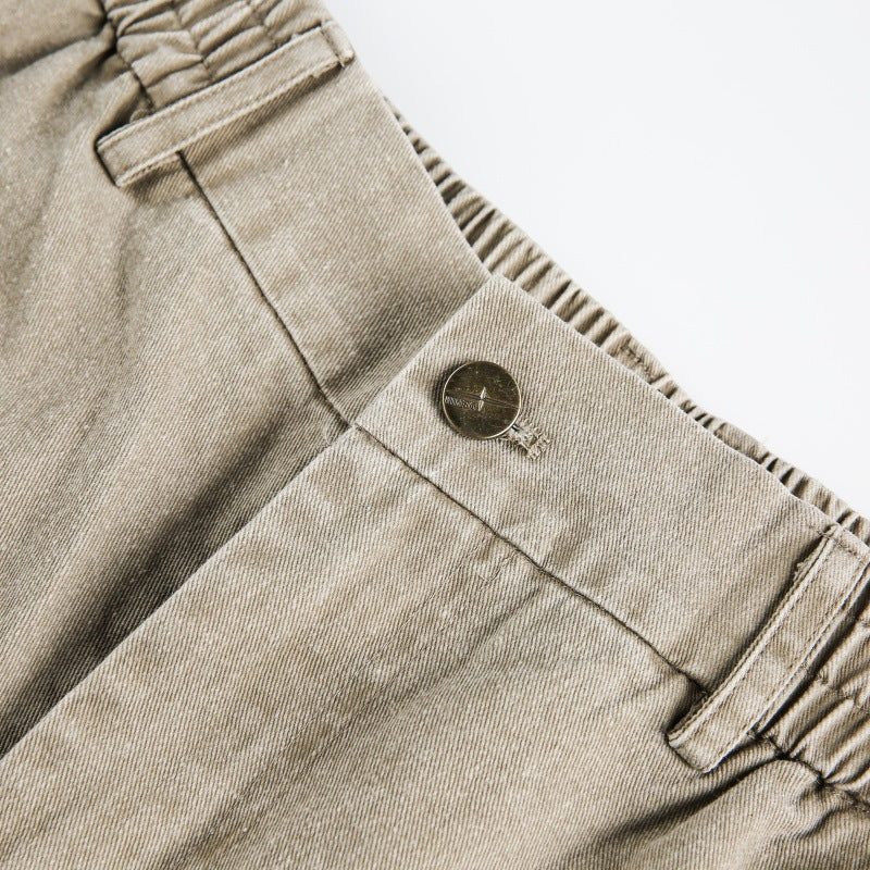 Pantalón multi-bolsillos patchwork