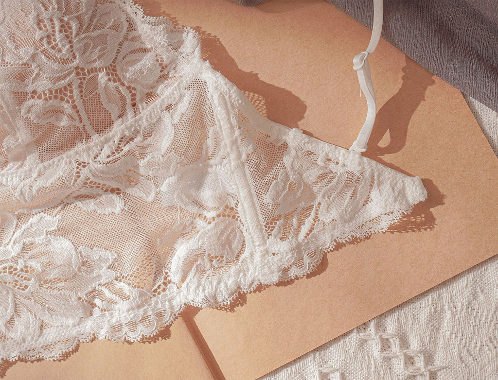 Bralette encaje espalda
