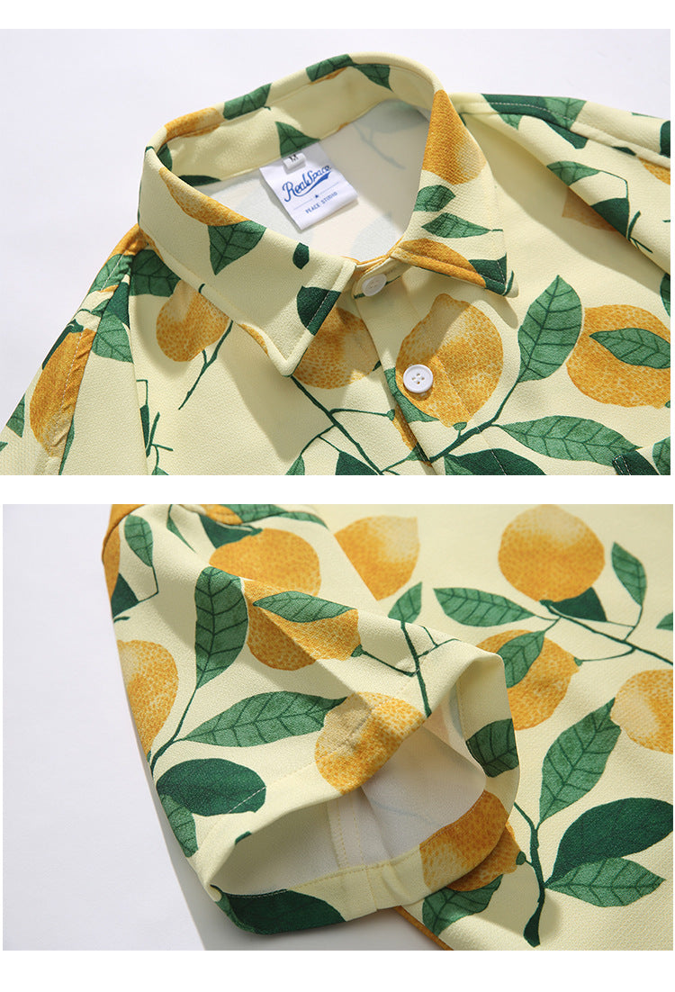 Camisa print frutal
