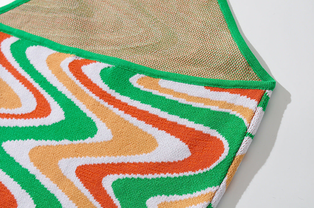 Body punto jacquard