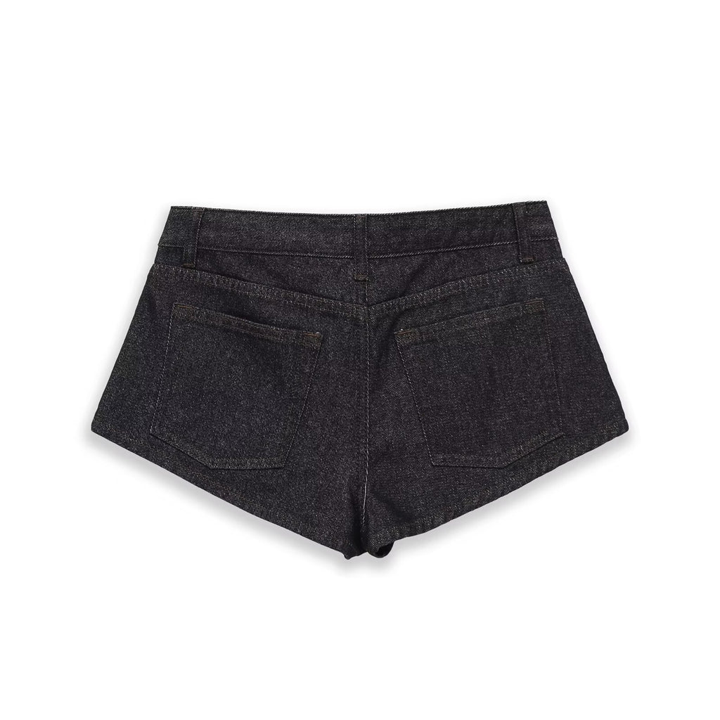 Short micro denim