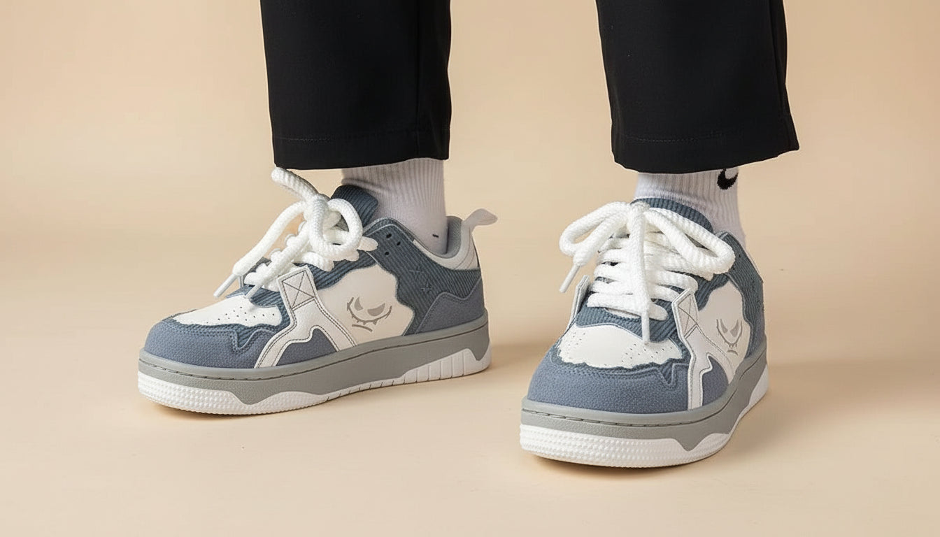 Zapatilla suela gruesa