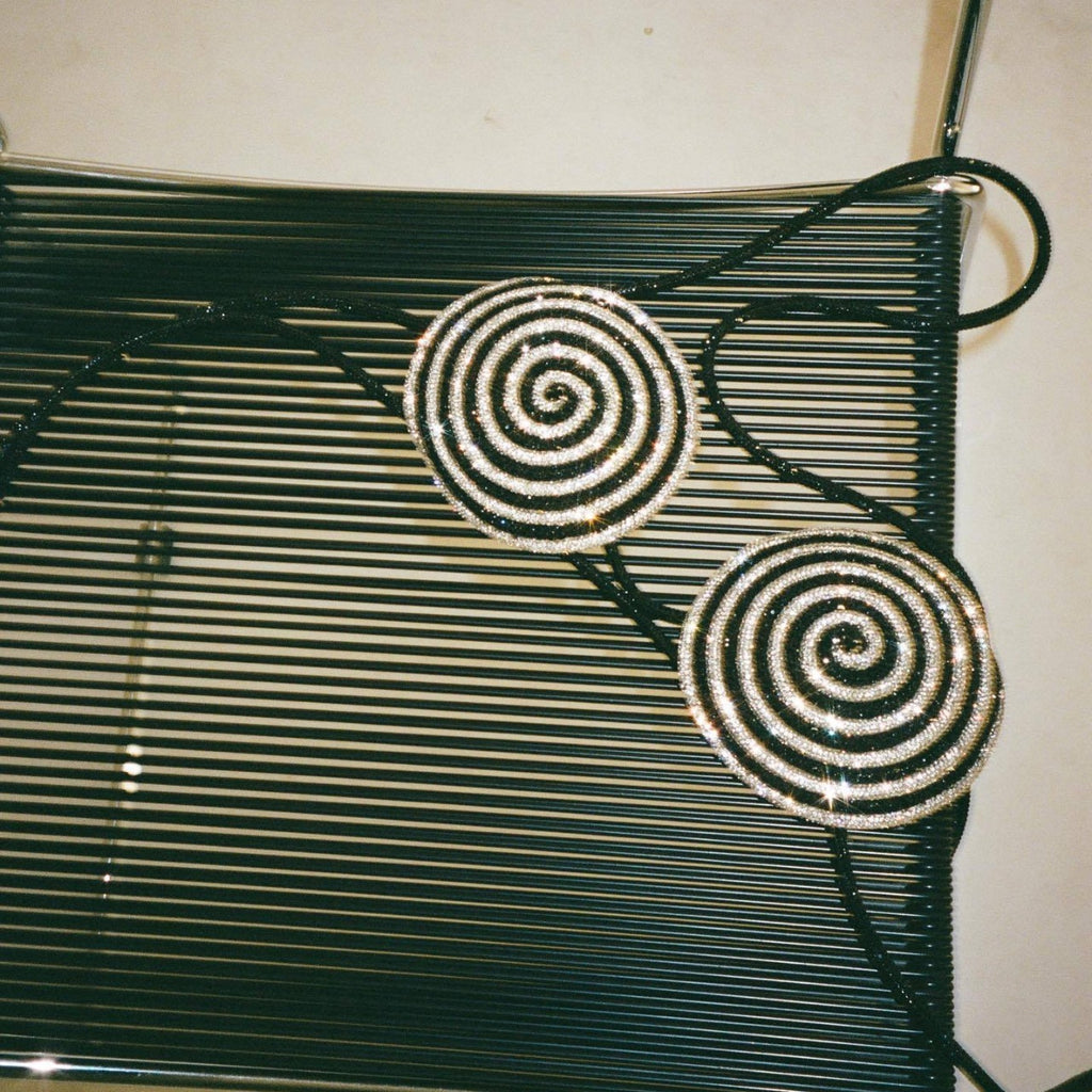 Sujetador circular diamantes