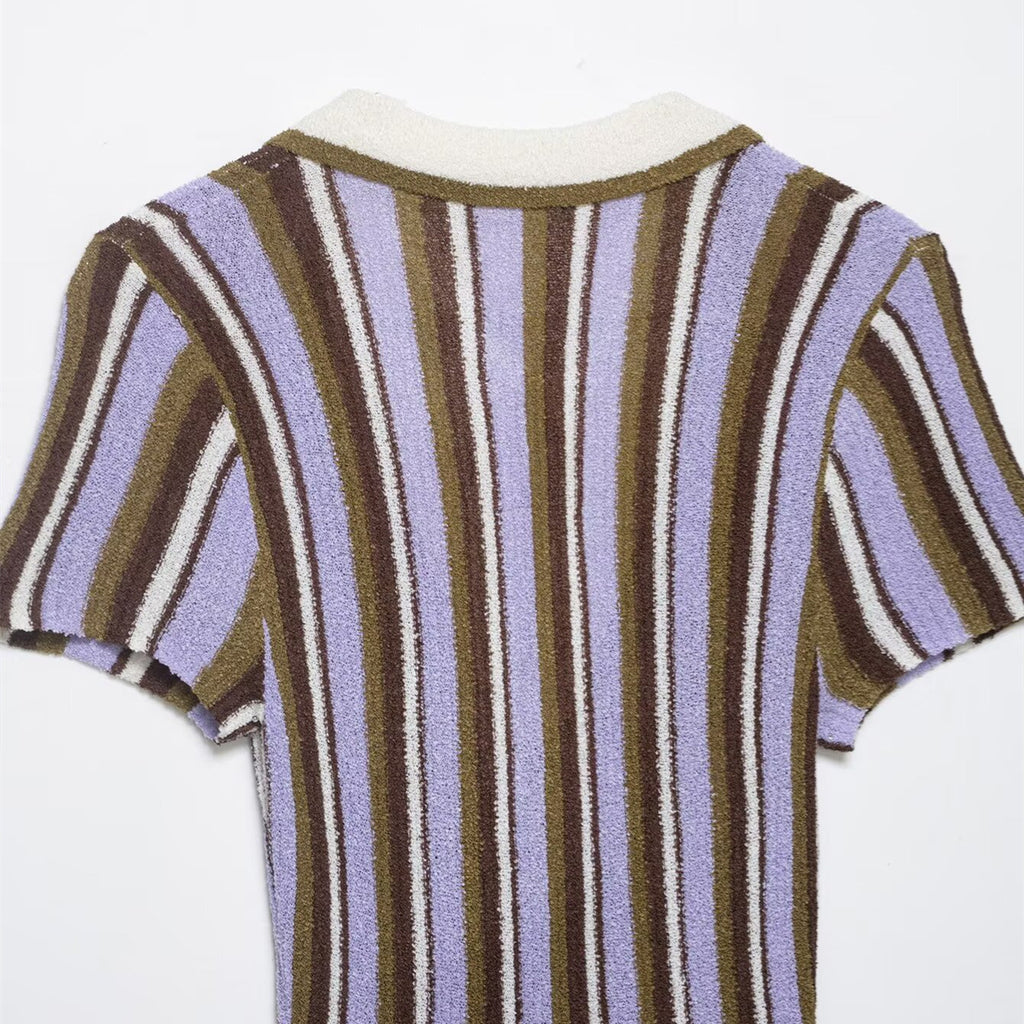 Vestido cuello polo