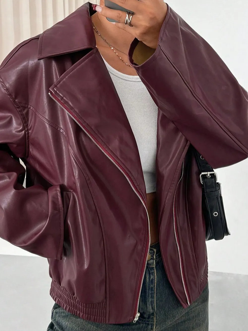 Chaqueta hombros caídos
