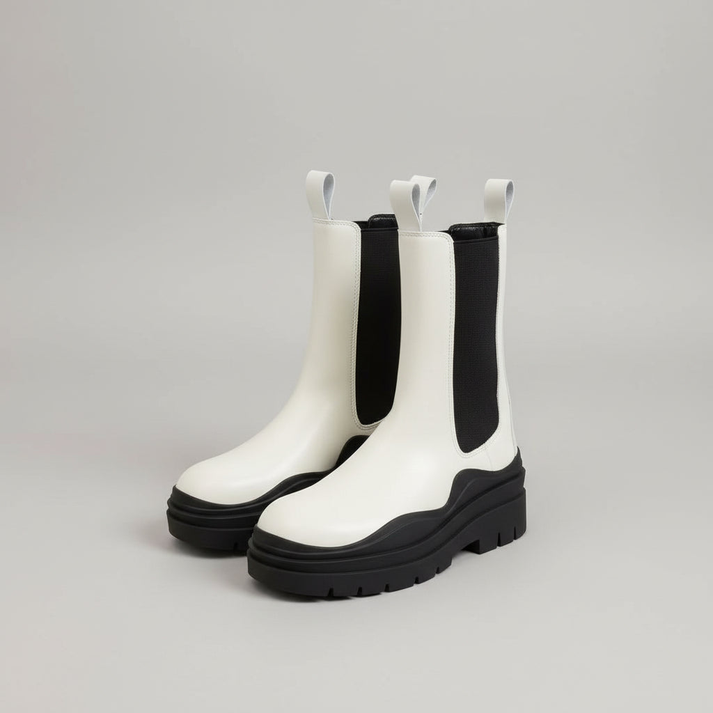 Bota caña-media Chelsea