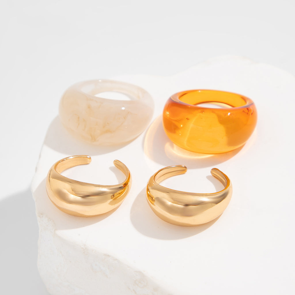 Set anillos retro