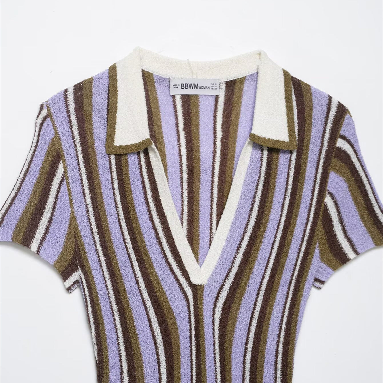 Vestido cuello polo