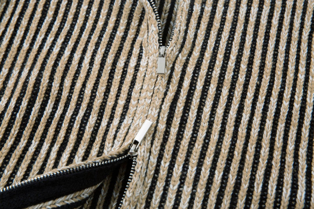 Chaqueta punto rayas