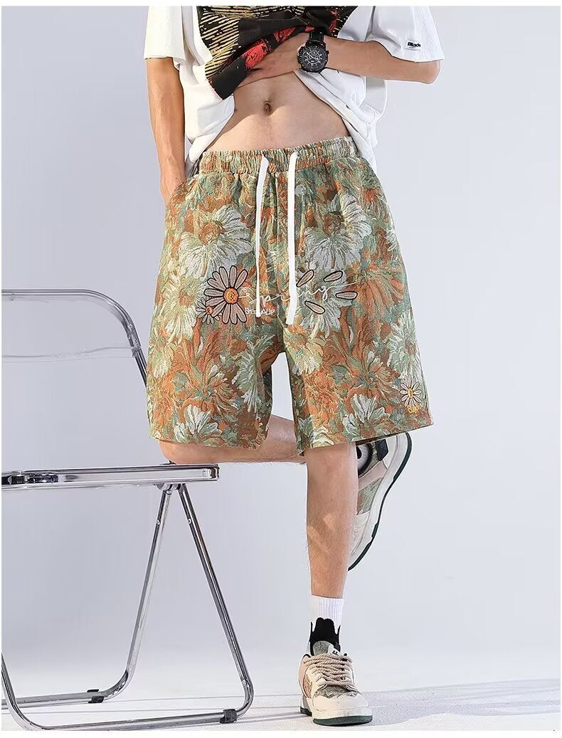 Bermuda floral print