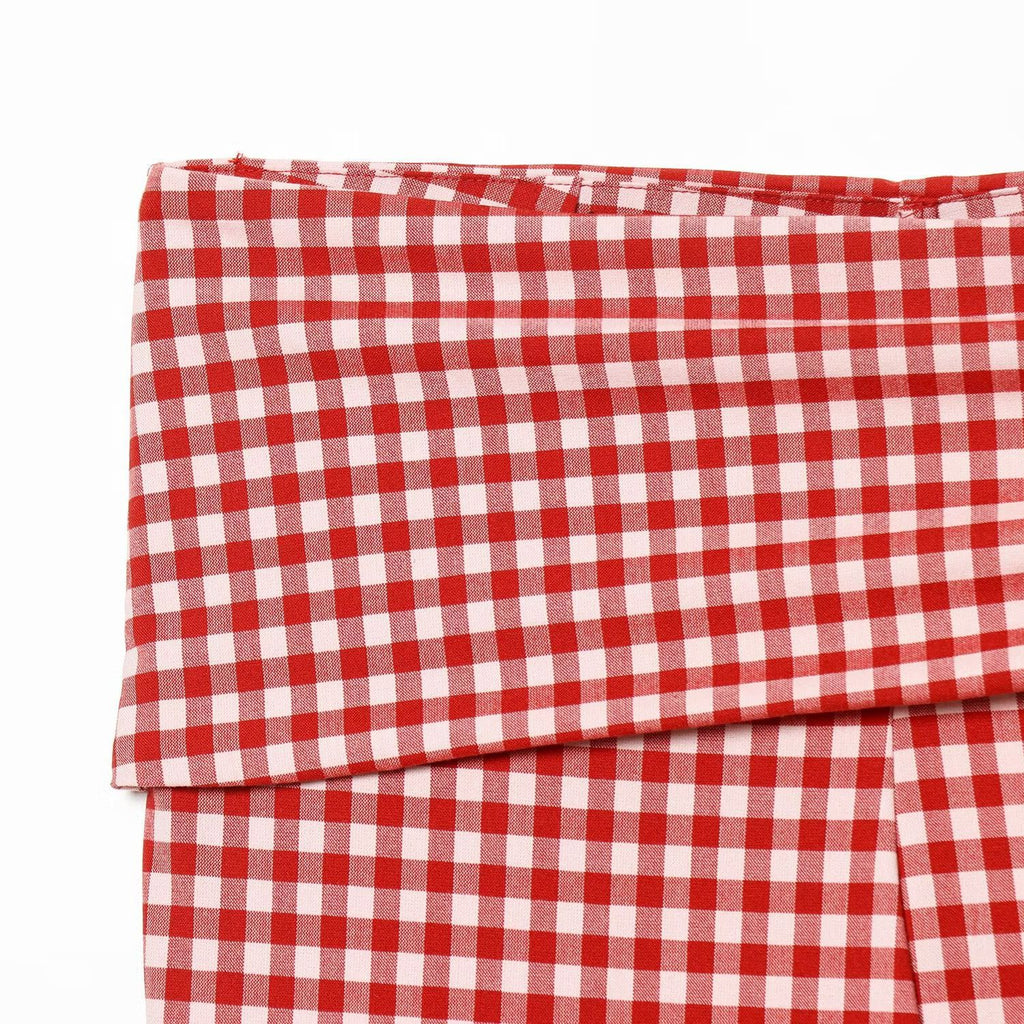 Conjunto vichy top/pantalón