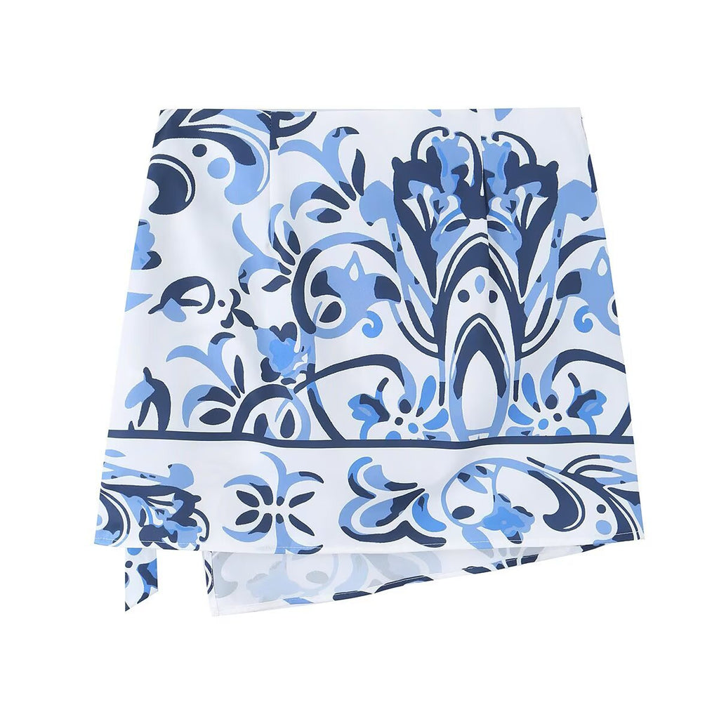 Minifalda print lazada
