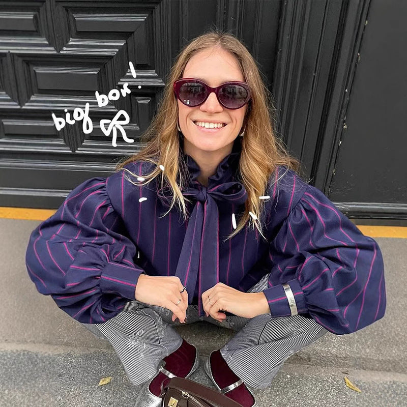 Camisa manga abullonada