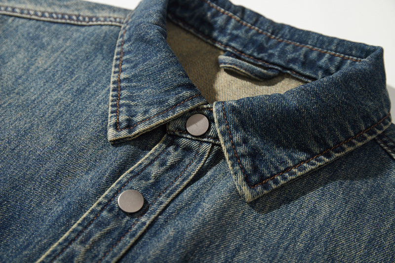 Camisa retro vaquera