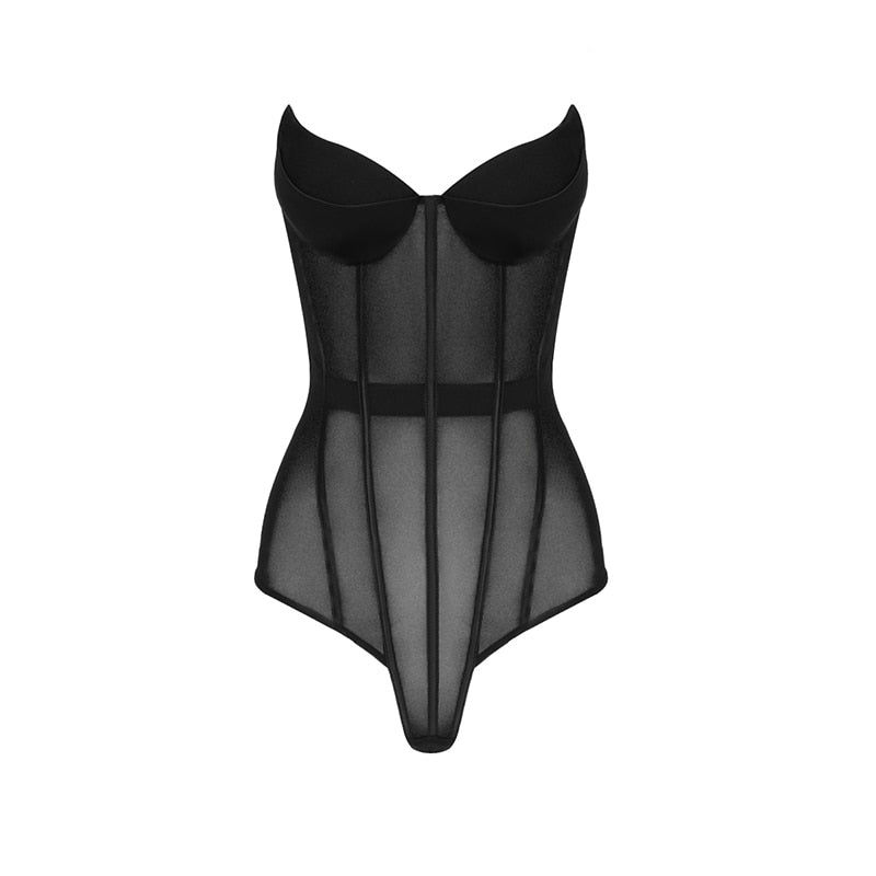 Top corsetero espiga