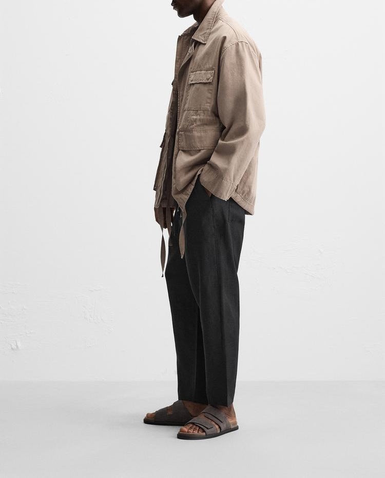 Pantalones casual holgados