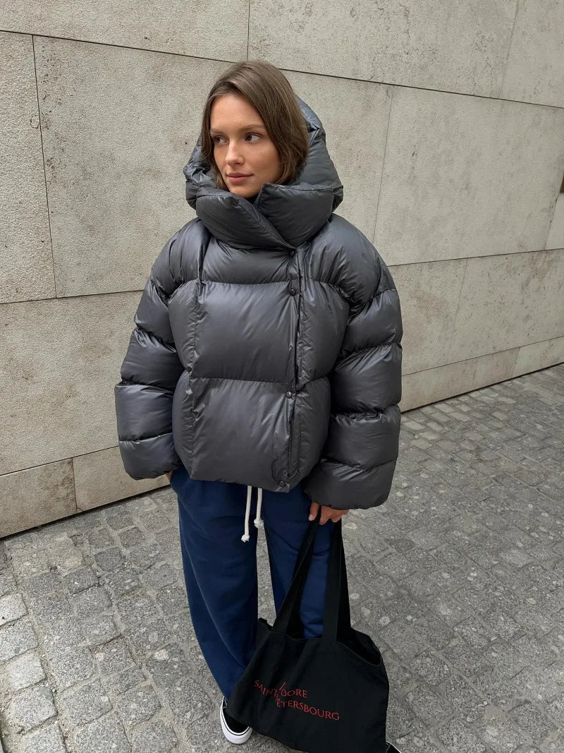 ABRIGO ACOLCHADO OVERSIZE VOLUMEN