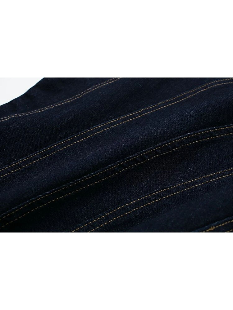 Vestido Denim off shoulder