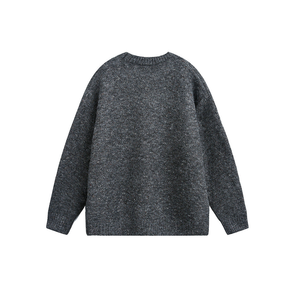 Suéter loose-fit redondo