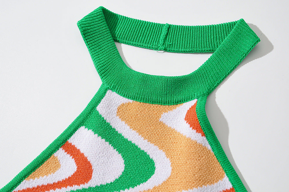 Body punto jacquard