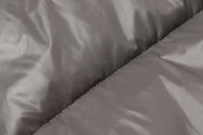 Abrigo puffer cuello-mock