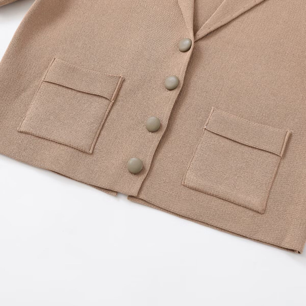 Cárdigan punto solapa