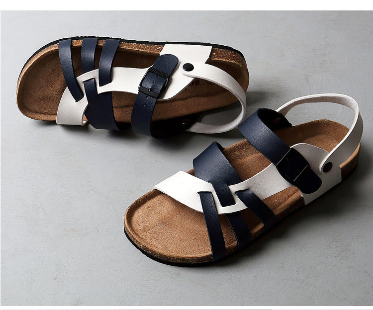 Sandalia plana Cork