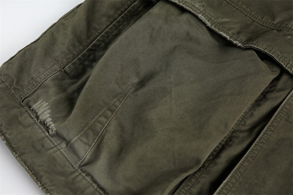 PARKA OVERSIZE EFECTO GASTADO