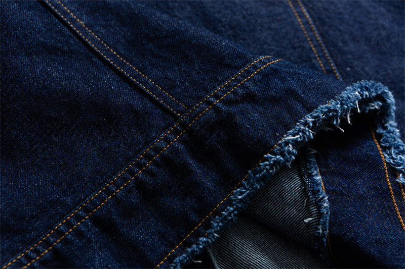 Camisa denim costuras