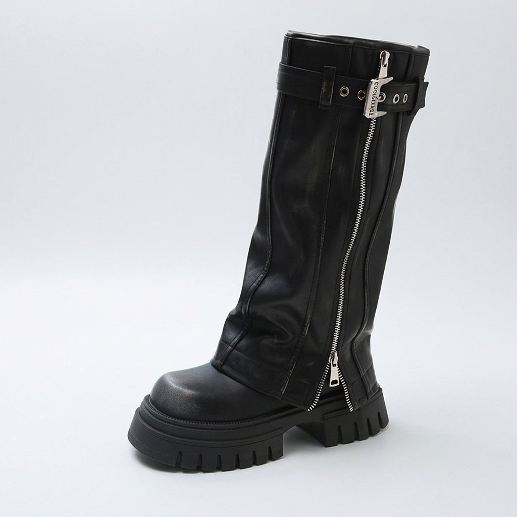 BOTA ALTA TRACK HEBILLAS