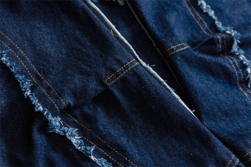 Camisa denim costuras