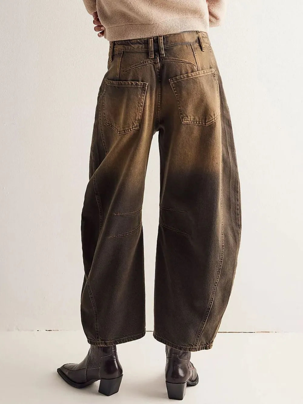 Jeans estilo retro lavado