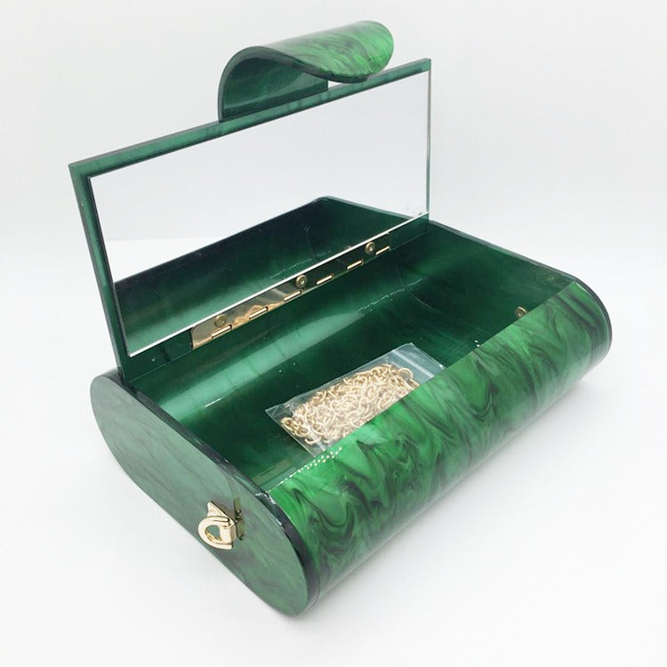 Bolso cóctel espejo